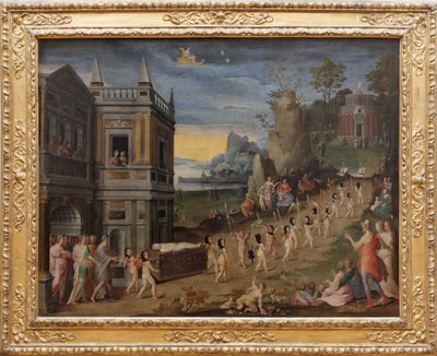 Il corteo funebre dell